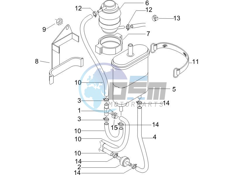 Anti-percolation system