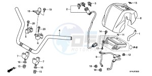 TRX420FMC drawing HANDLE PIPE