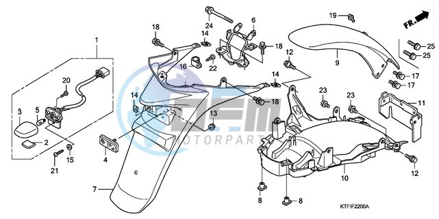 REAR FENDER