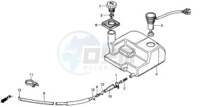 NH80MS drawing OIL TANK