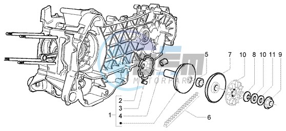 Driving pulley