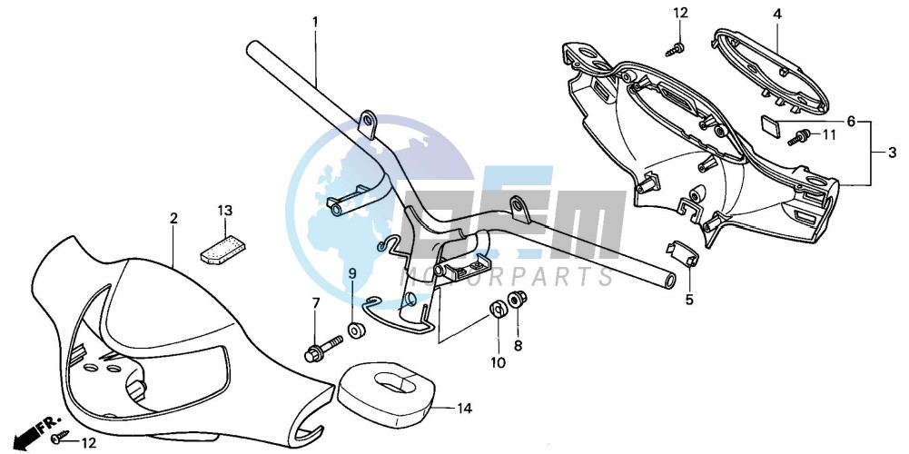 HANDLE PIPE/HANDLE COVER