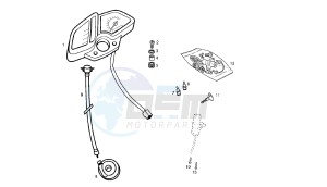 SENDA R X-TREM - 50 CC VTHSR1D1A EU2 drawing METER