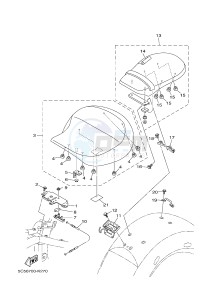 XV1900A MIDNIGHT STAR (1CR3) drawing SEAT