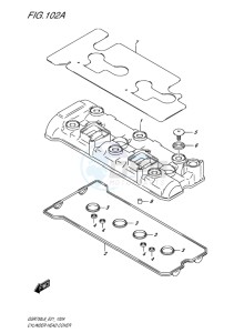 GSR750 EU drawing CYLINDER HEAD COVER