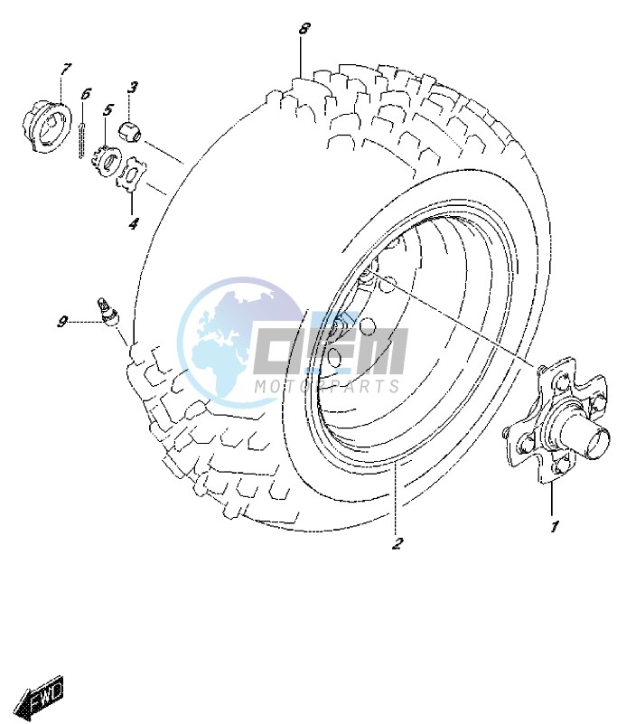 RH REAR WHEEL