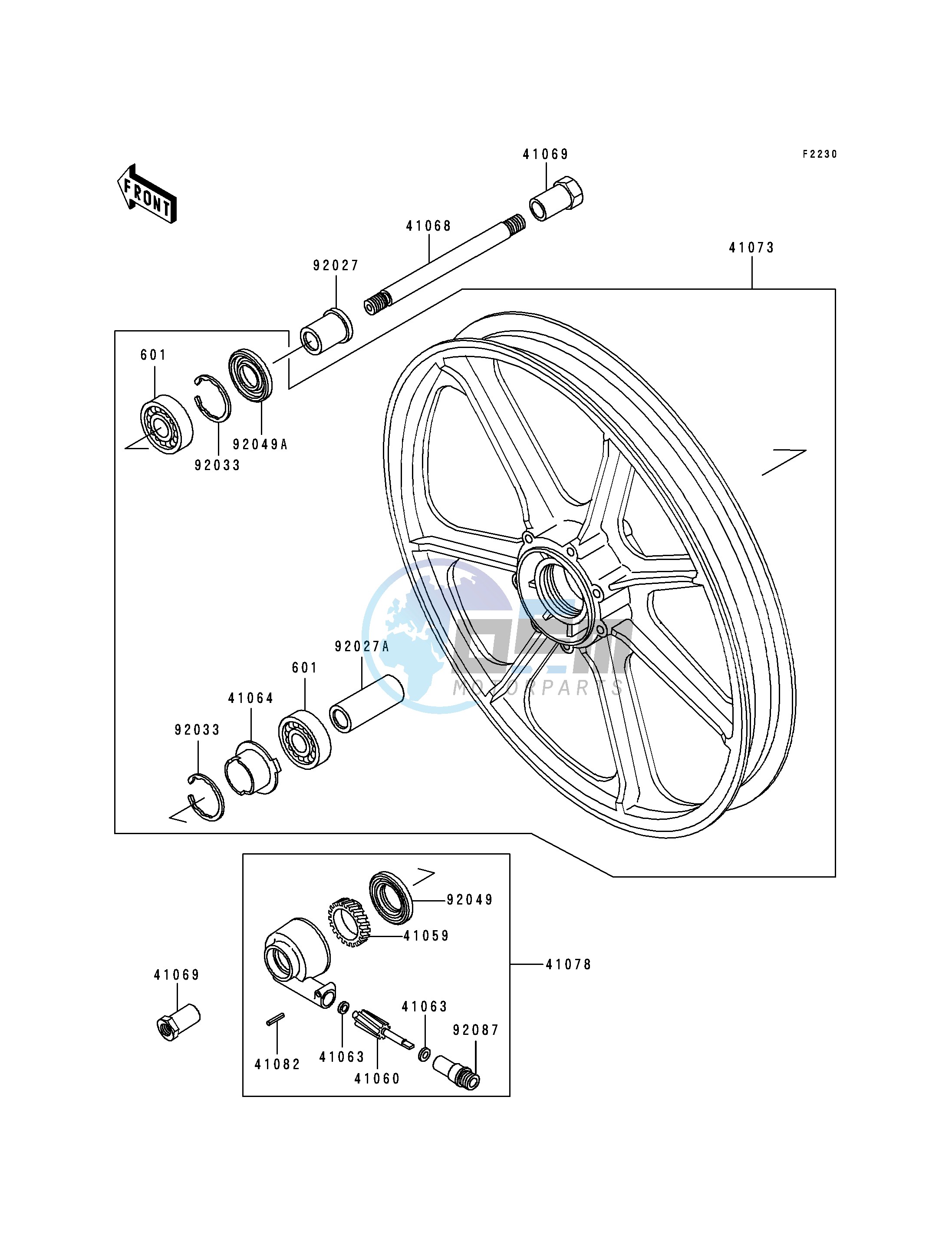 FRONT WHEEL