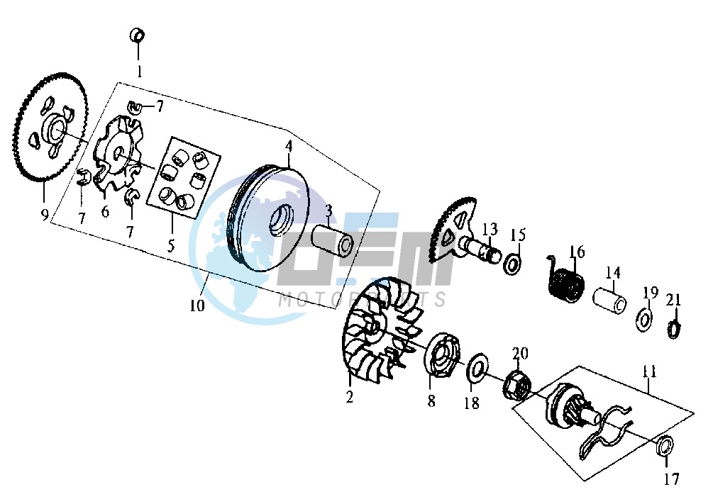 DRIVING PULLEY