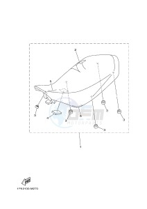 YFM700R YFM700RF RAPTOR 700R (2LS3) drawing SEAT