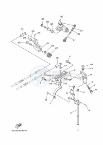 FT50JET drawing THROTTLE-CONTROL