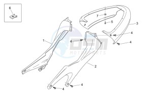 RS 125 drawing Rear body I