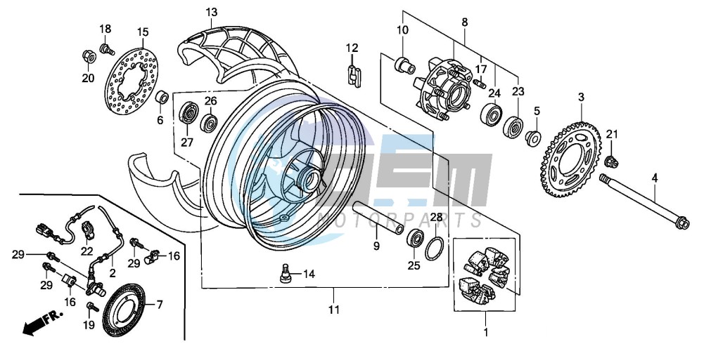 REAR WHEEL