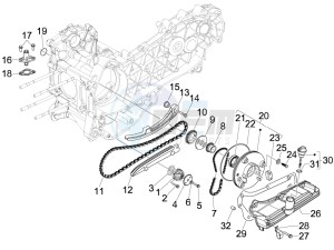 LX 150 4T 2V ie E3 Taiwan drawing Oil pump