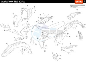 MARATHON-125-PRO-BLUE drawing COWLING