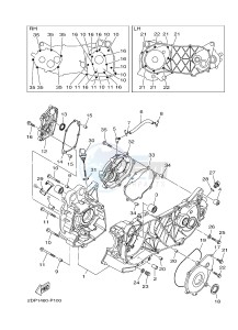 GPD125A GPD125-A NMAX125 (2DS6) drawing CRANKCASE