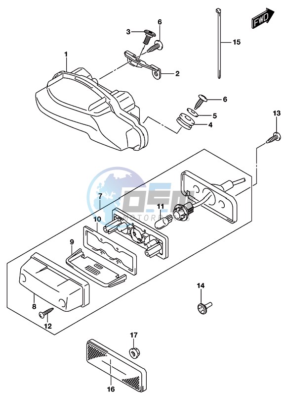 REAR COMBINATION LAMP