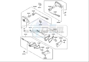 ZZR 600 (EU) drawing TURN SIGNAL LAMP