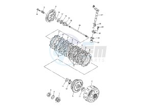 WR F 450 drawing CLUTCH