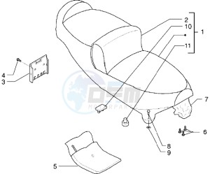 X9 250 drawing Saddle - Tool kit