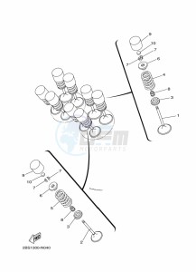 XT1200ZE XT1200ZE SUPER TENERE ABS (BP9C) drawing VALVE