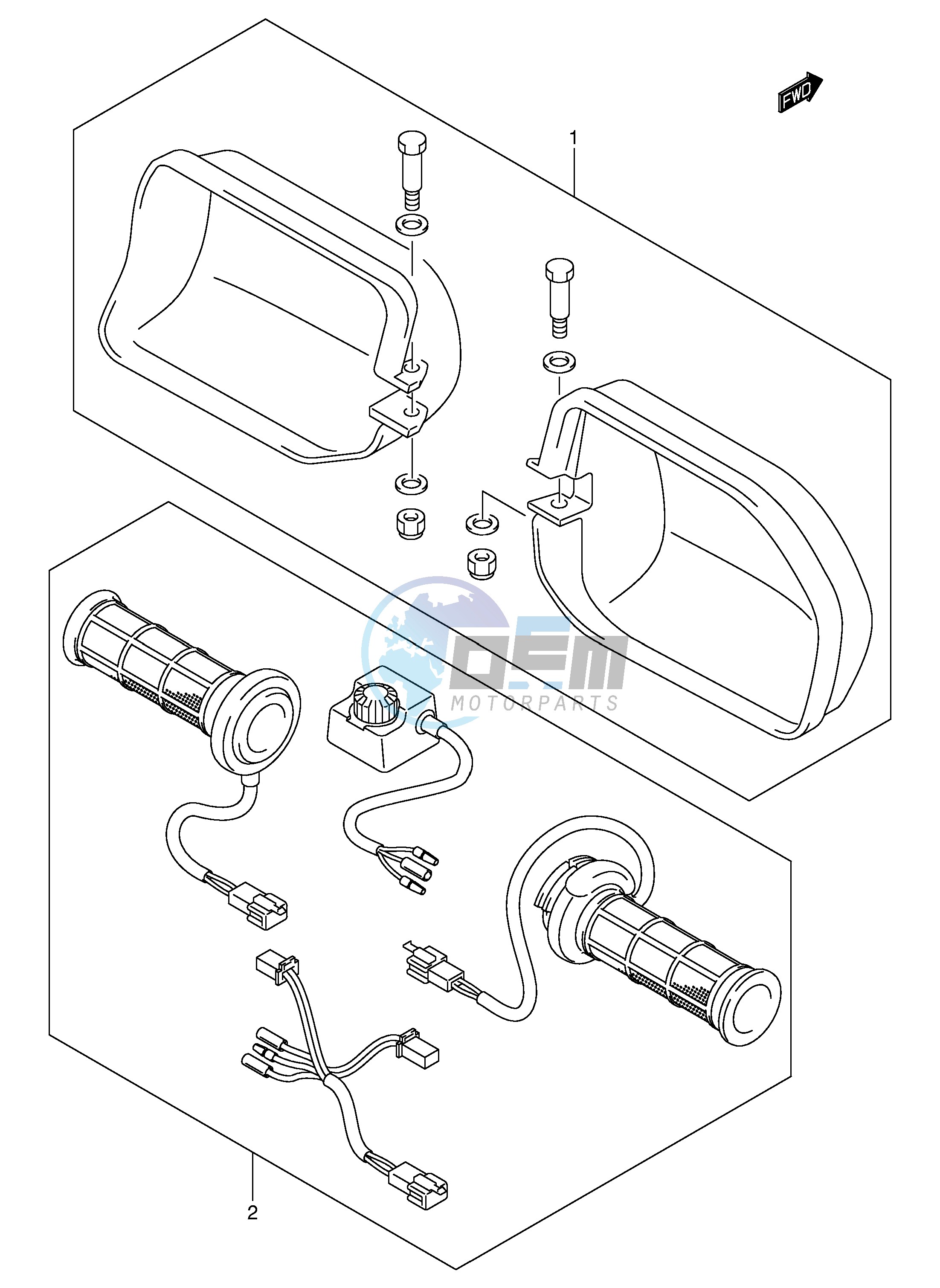 KNUCKLE COVER (MODEL Y K1 K2 OPT)