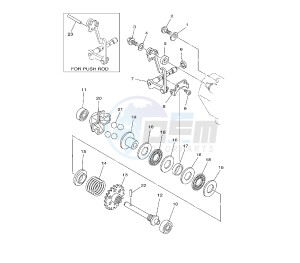 YZ LC 250 drawing GOVERNOR