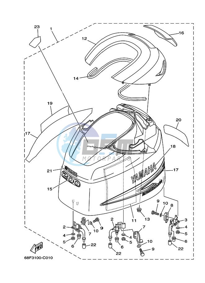 TOP-COWLING