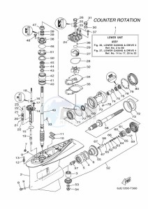 FL300DET drawing PROPELLER-HOUSING-AND-TRANSMISSION-3