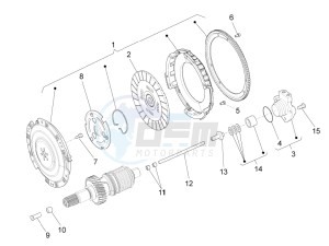 MGX 21 FLYING FORTRESS 1380 USA drawing Clutch