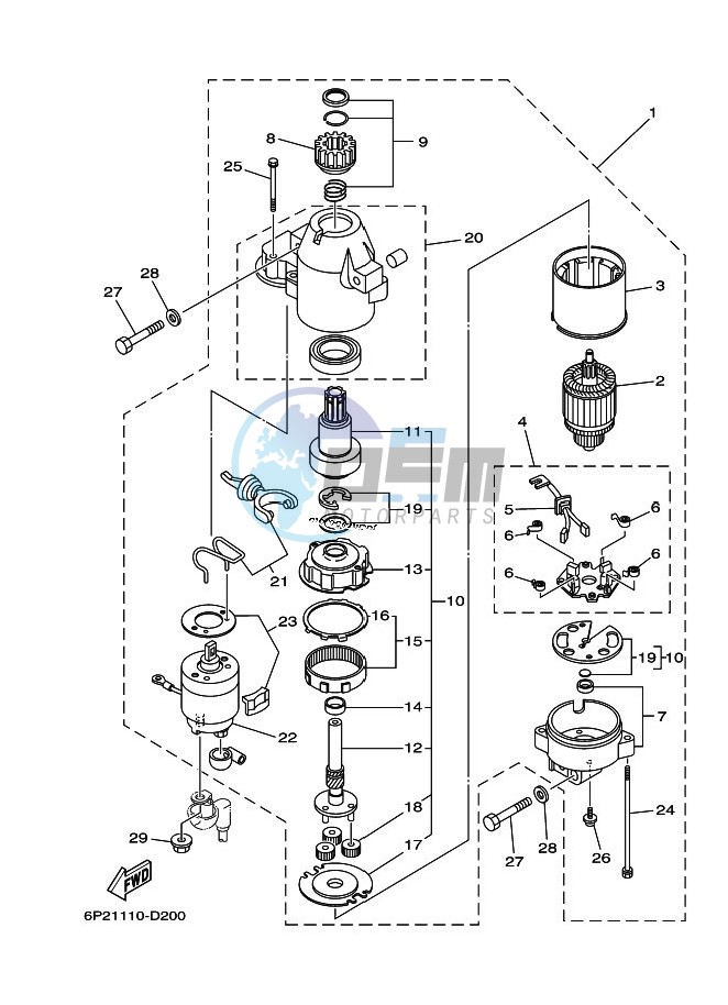 STARTER-MOTOR