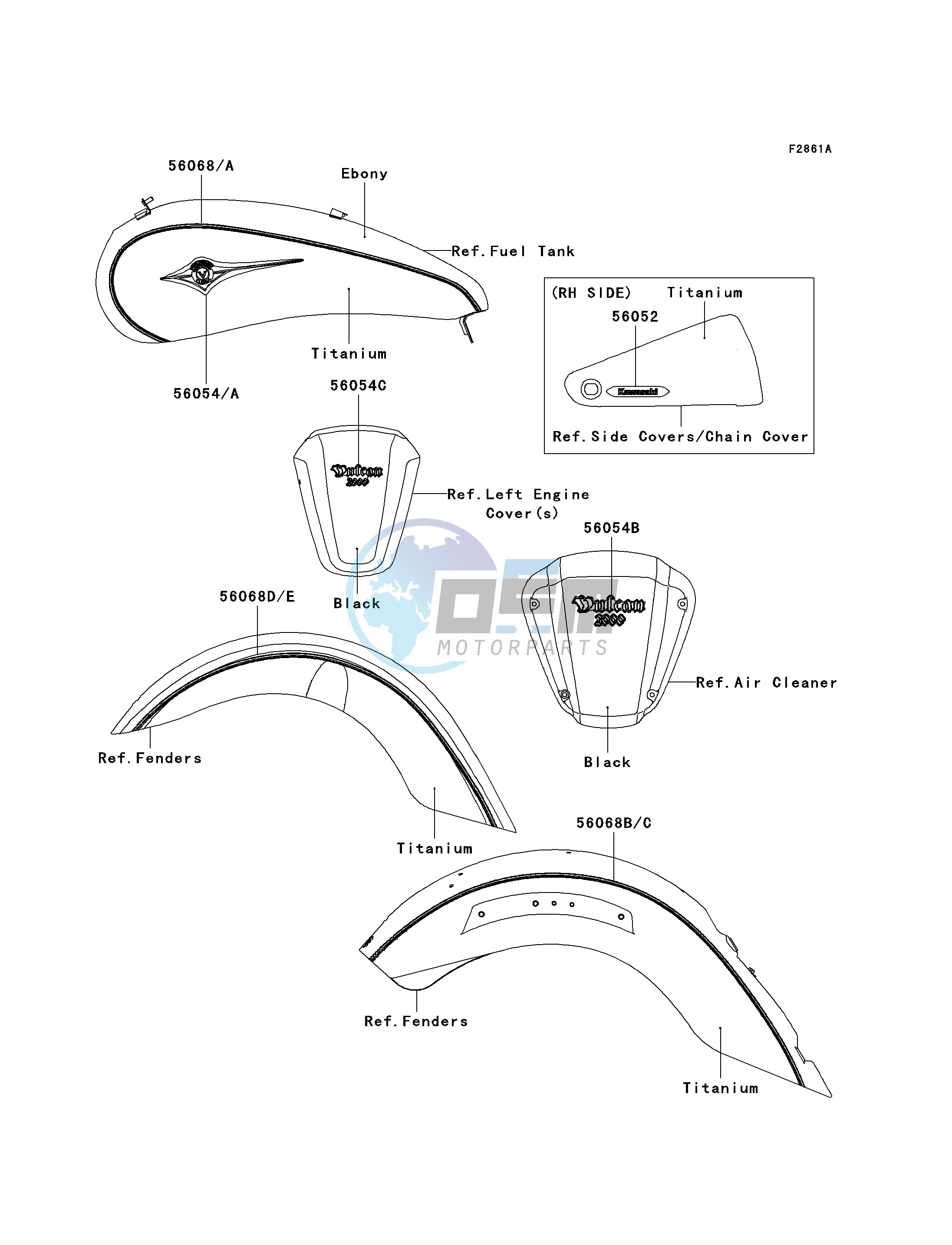 DECALS-- TITANIUM- --- G9F- -