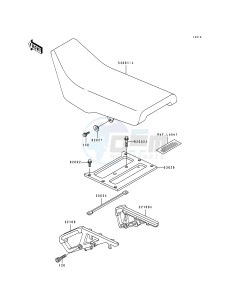 KL 650 B [TENGAI] (B2-B3) [TENGAI] drawing SEAT