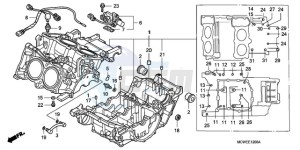 VFR8009 Europe Direct - (ED / MME) drawing CRANKCASE