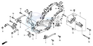 PES125 drawing FRAME BODY