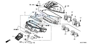 CB650FAH 2ED - (2ED) drawing AIR CLEANER