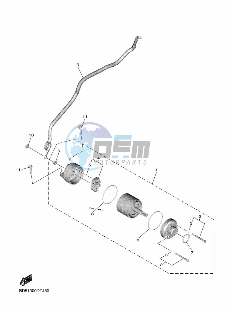 STARTING MOTOR