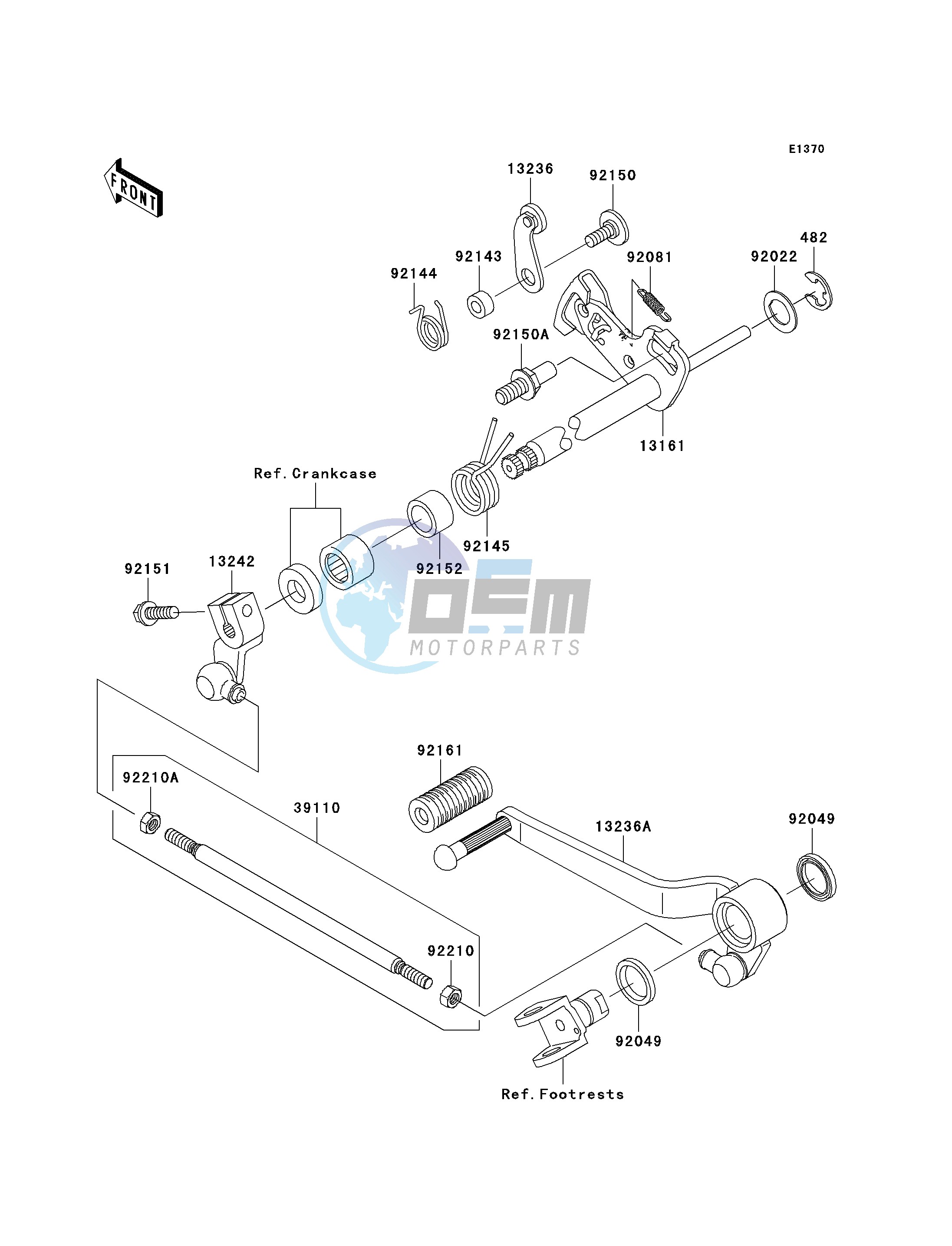 GEAR CHANGE MECHANISM