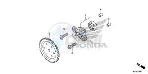 SH125DSE SH125DS UK - (E) drawing OIL PUMP