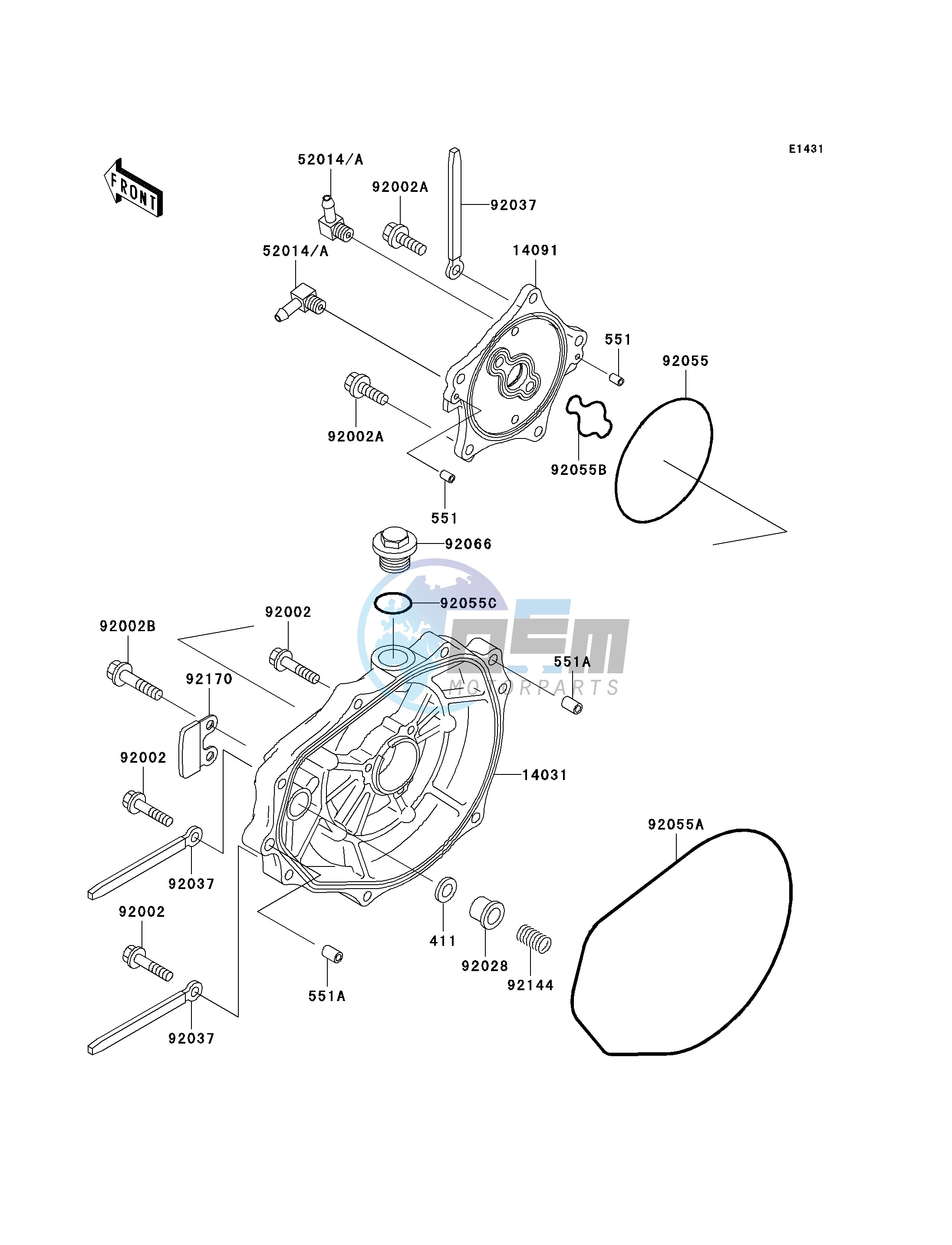 ENGINE COVER-- S- -