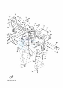 FL115A drawing FRONT-FAIRING-BRACKET