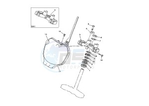 YZ 125 drawing STEERING