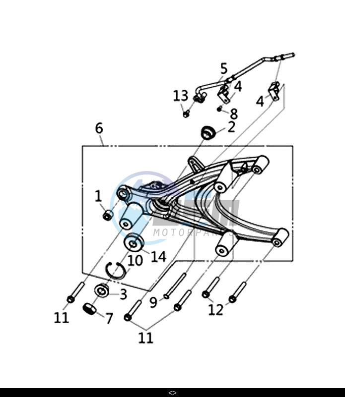 RR. FORK ASSY