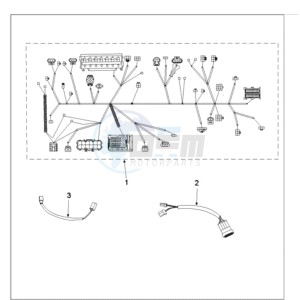 SAT 2 125 drawing HARNESS CONNECTOR