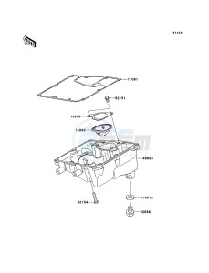 VERSYS_ABS KLE650DBF GB XX (EU ME A(FRICA) drawing Oil Pan