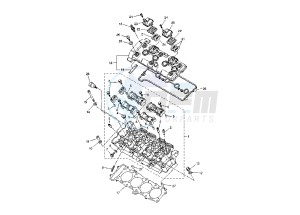 FZ1 FAZER 1000 drawing CYLINDER HEAD