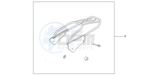 VT750DC BLACK WIDOW drawing RR CARRIER