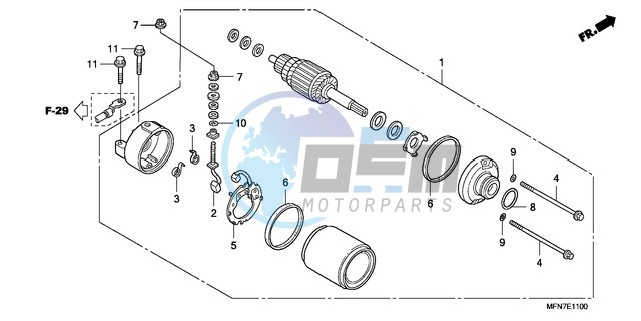 STARTING MOTOR