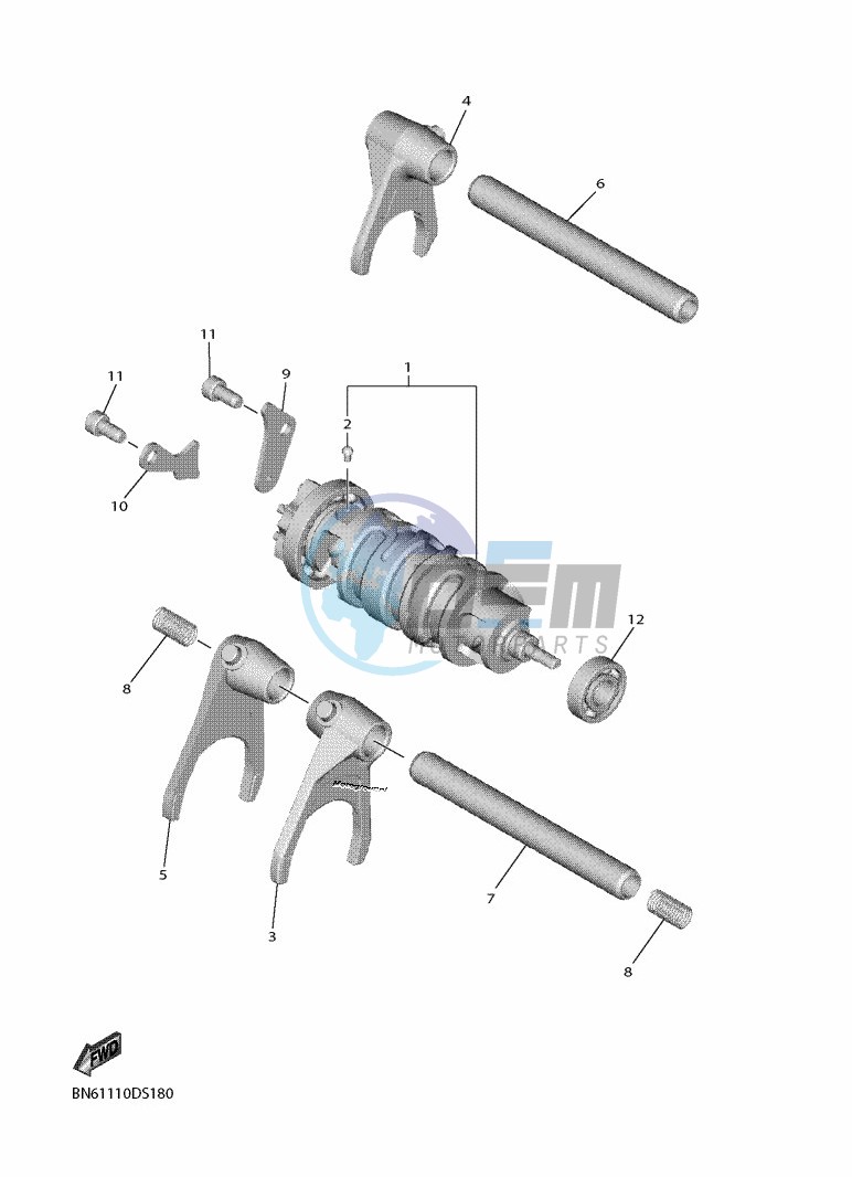 SHIFT CAM & FORK