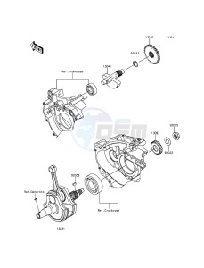 Z250SL BR250EGF XX (EU ME A(FRICA) drawing Crankshaft