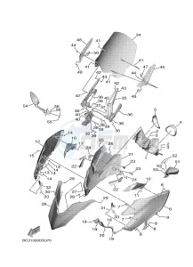 XP530D-A (BC39) drawing WINDSHIELD